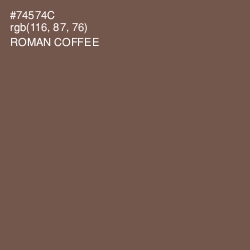 #74574C - Roman Coffee Color Image